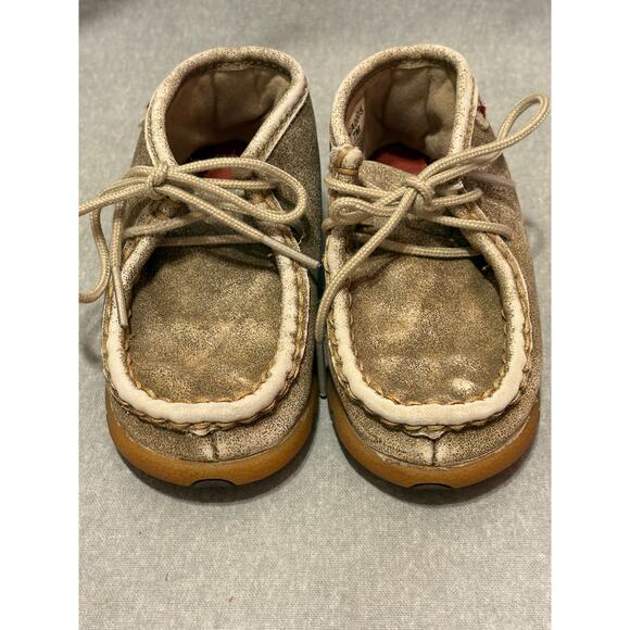 Twisted X Toddler Size 7M Shoes Mocs Barely Used - Picture 2 of 6
